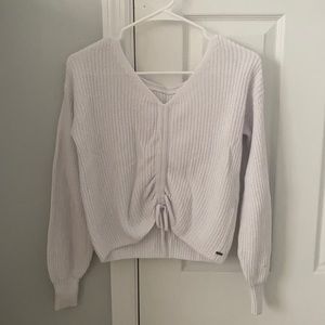 American Eagle White Sweater